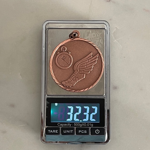 Solid copper medallion - Picture 6 of 6